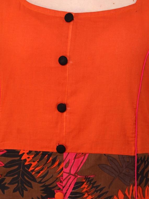 women printed round neck kurta - 21742982 - Standard Image - 3