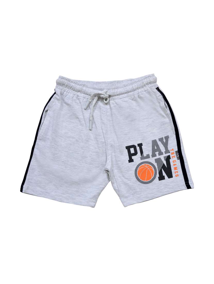 boys placement print mid rise shorts