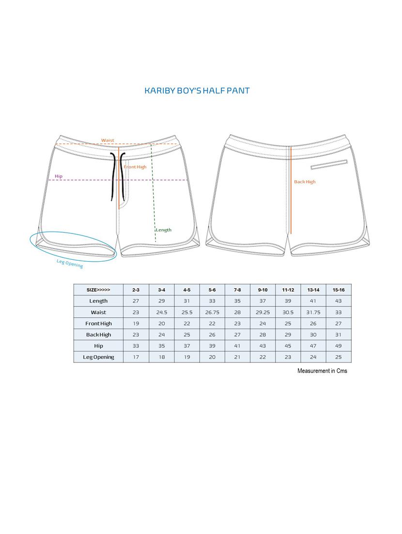 boys color block mid rise shorts - 21743096 - Standard Image - 3