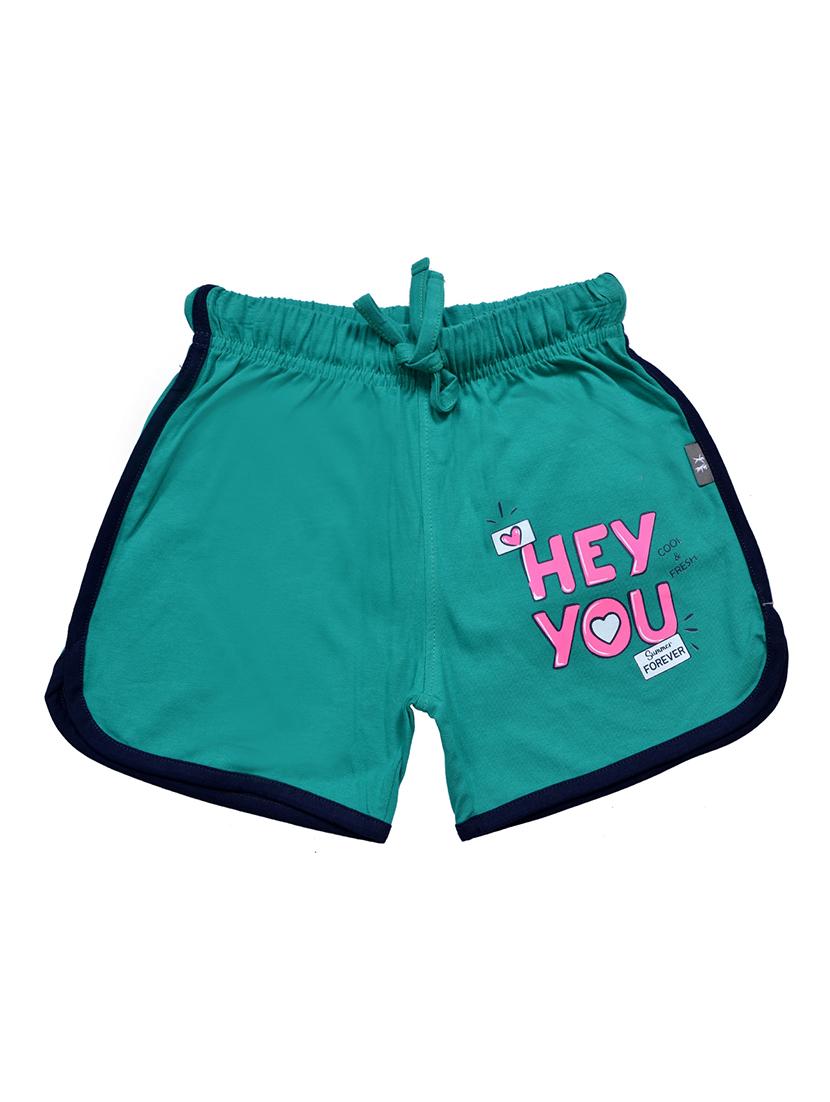 girls placement print mid rise shorts - 21743128 -  Zoom Image - 0