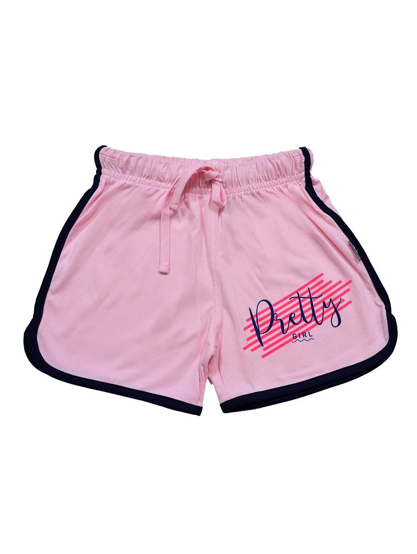 girls placement print mid rise shorts - 21743131 -  Zoom Image - 0