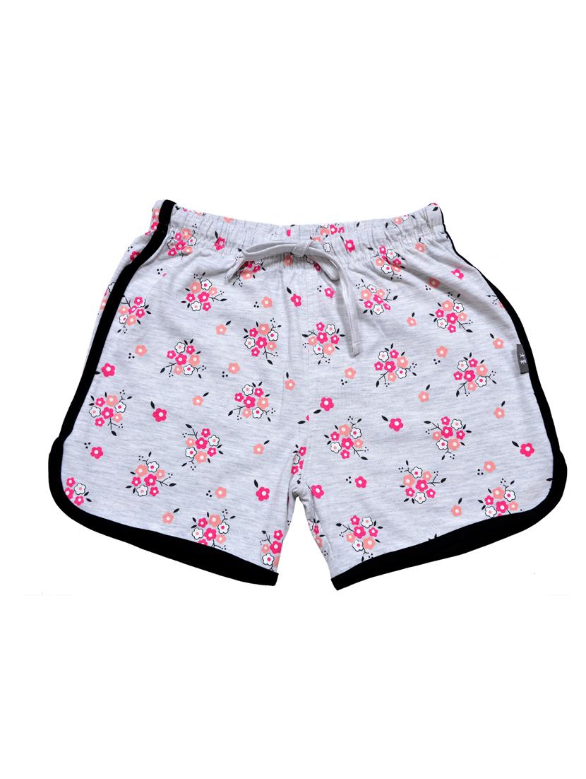 girls printed mid rise shorts - 21743140 -  Zoom Image - 0