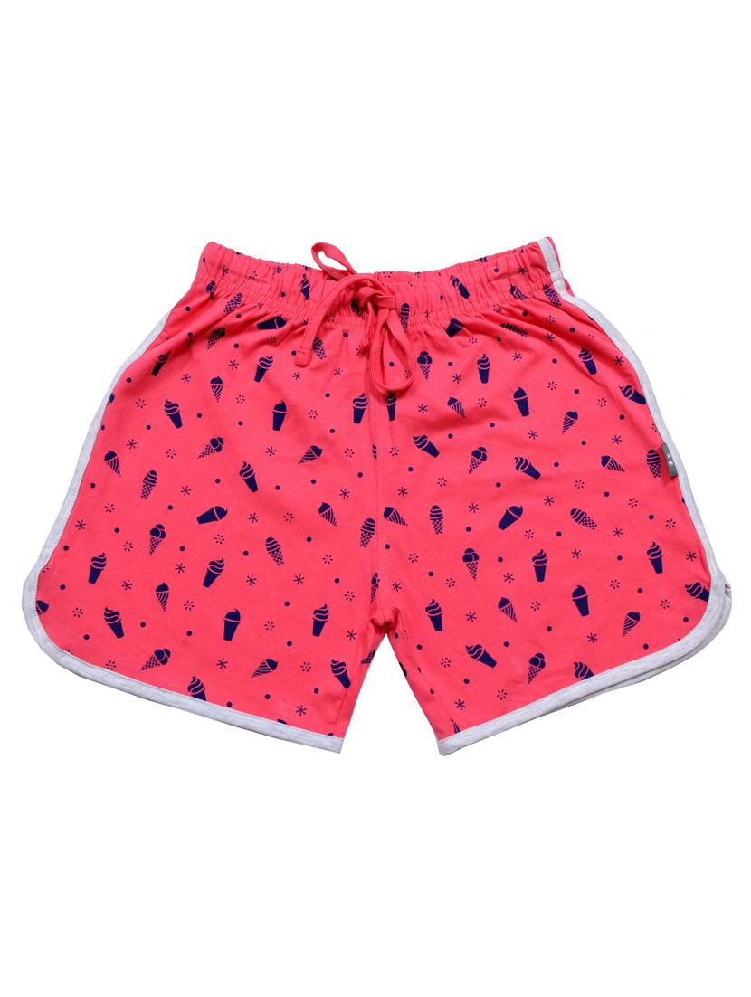 girls printed mid rise shorts - 21743148 -  Zoom Image - 0