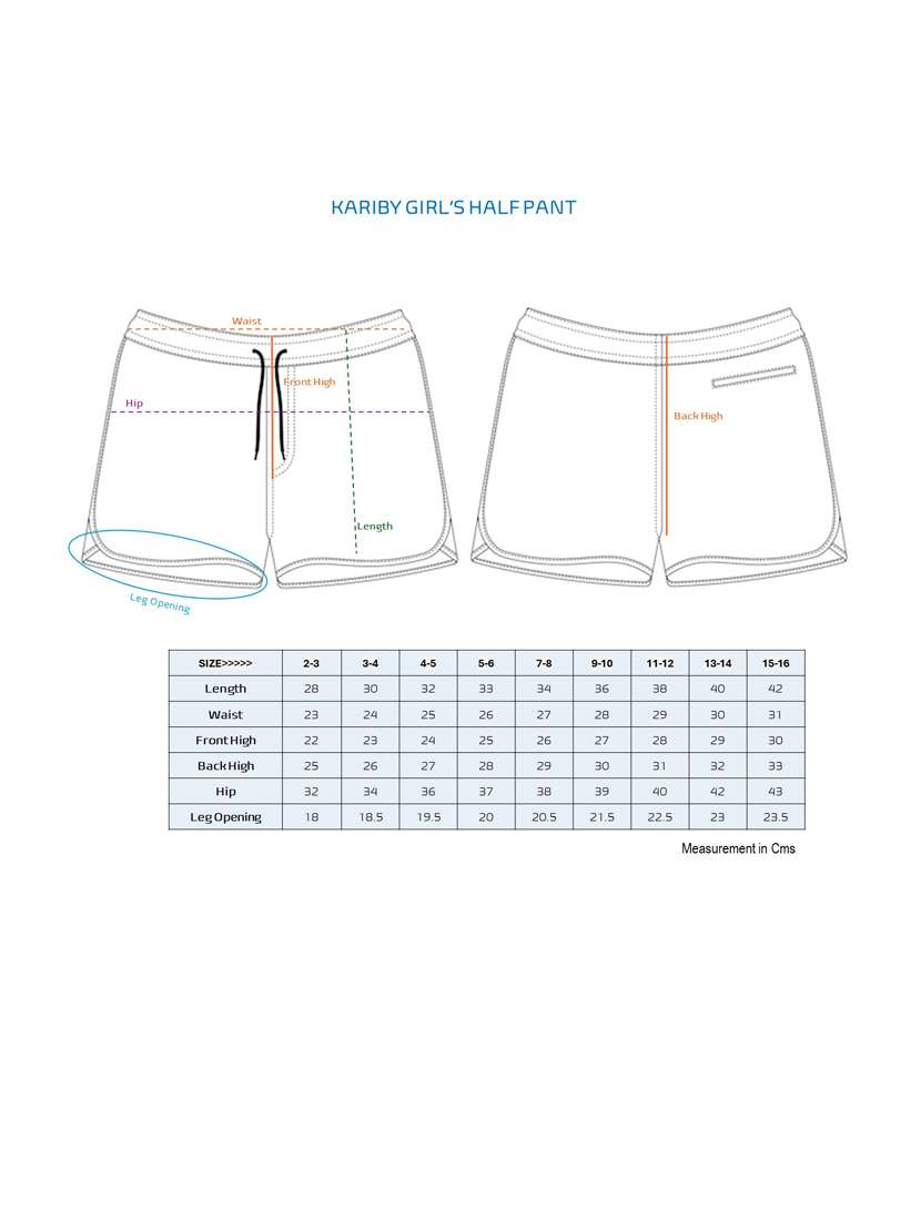 girls placement print mid rise shorts - 21743155 -  Standard Image - 3