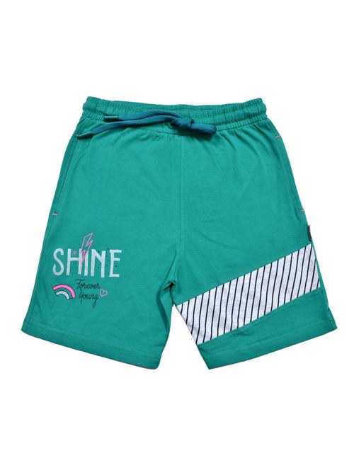 girls placement print mid rise shorts - 21743159 -  Standard Image - 0