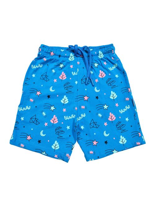girls printed mid rise shorts - 21743164 - Standard Image - 0