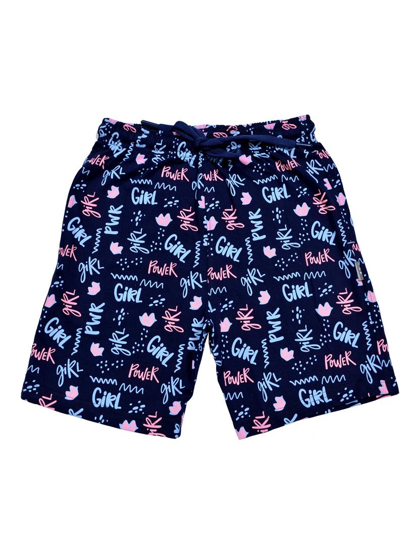 girls printed mid rise shorts - 21743172 - Zoom Image - 0