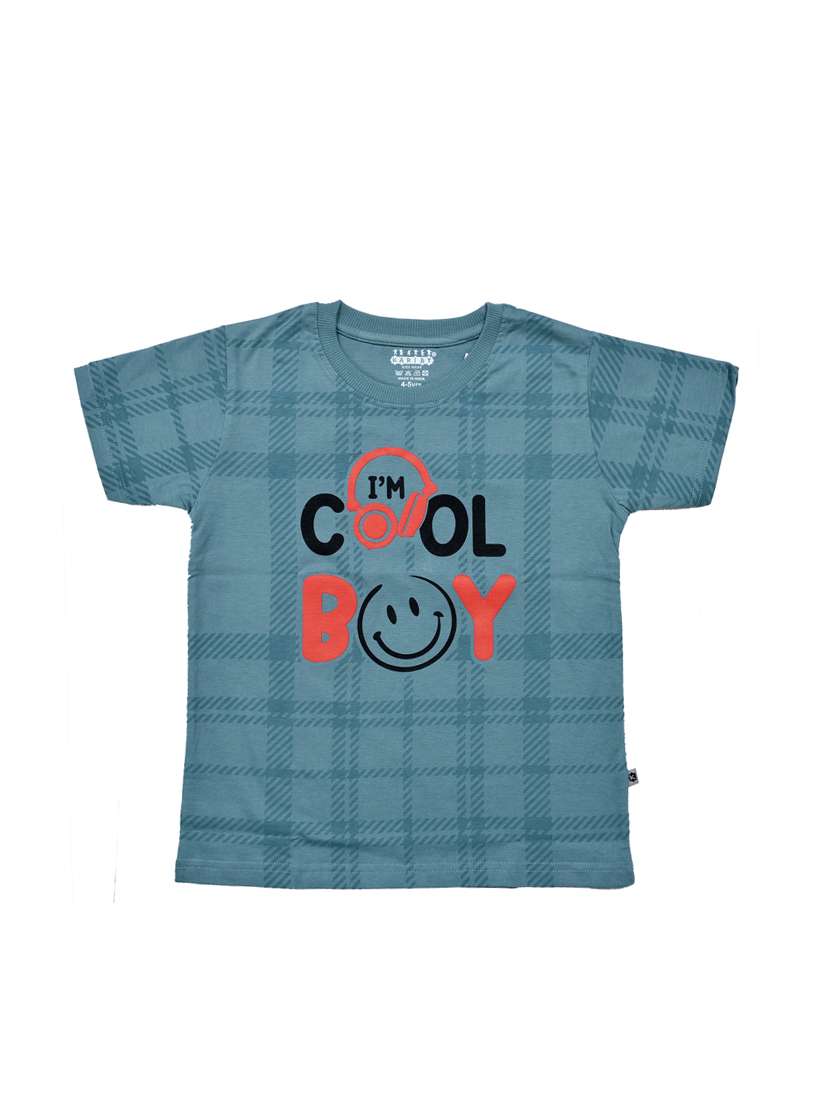 boys printed short sleeve t-shirt