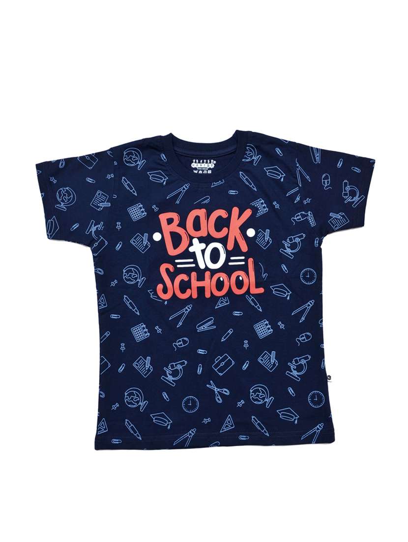 boys printed short sleeve t-shirt