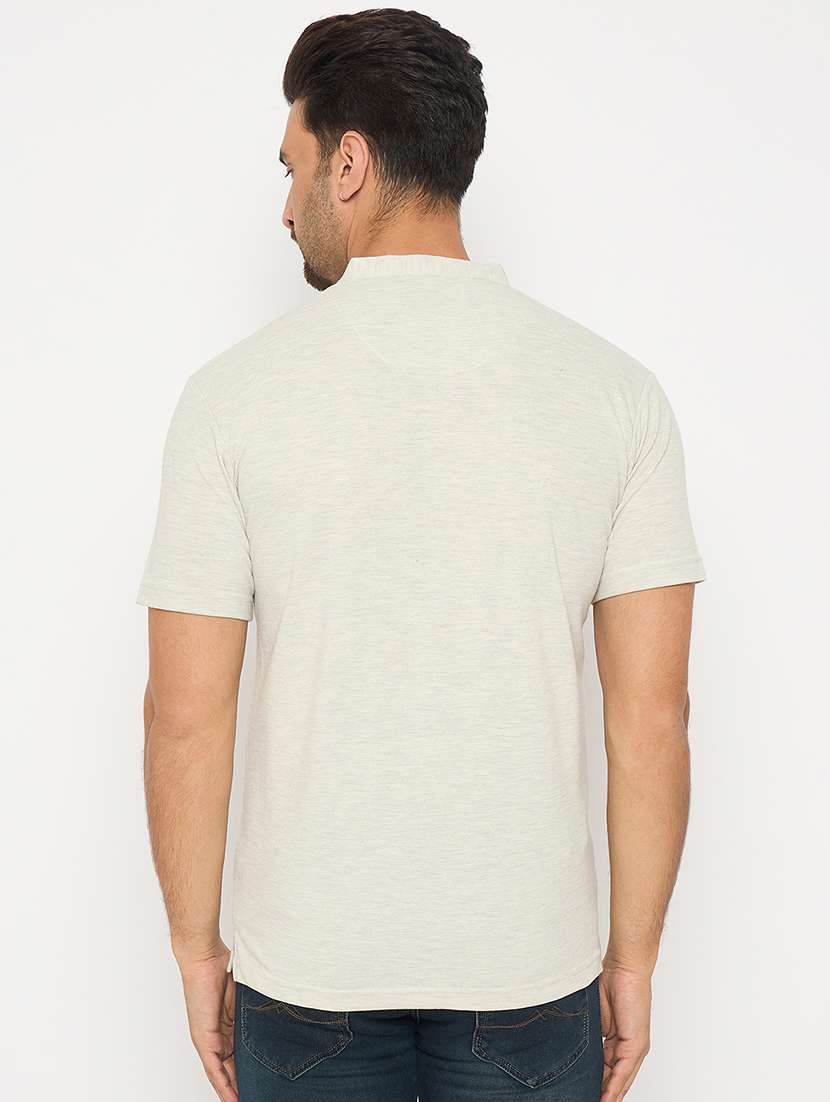 men short sleeves plain t-shirt - 21743275 -  Standard Image - 3