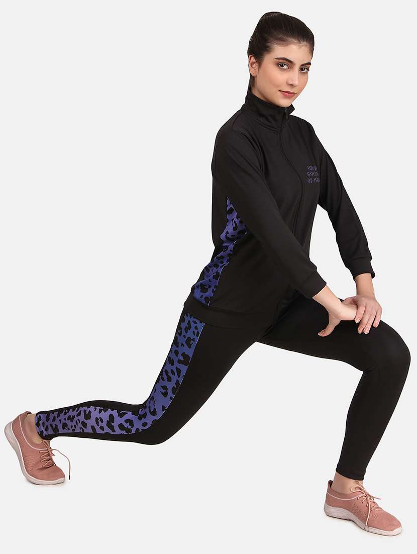 women black placement print active wear co-ords set - 21743323 -  Standard Image - 3