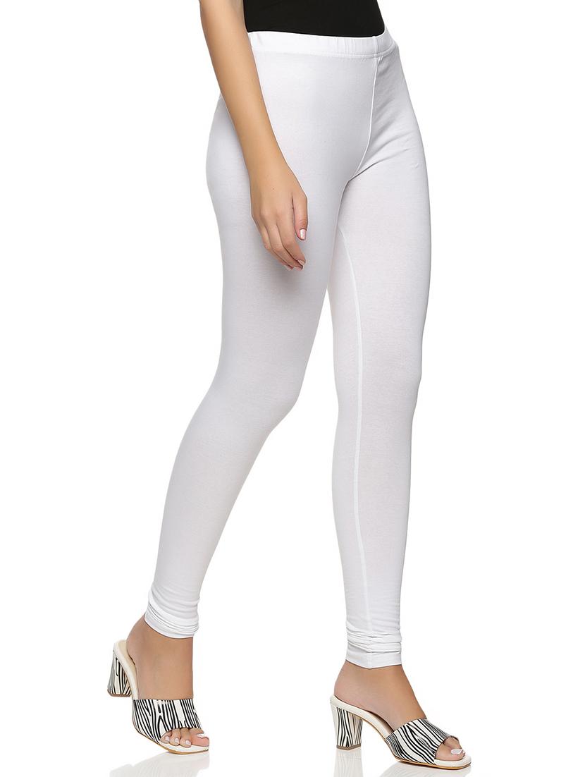 women pack of 2 solid leggings - 21743674 - Standard Image - 3
