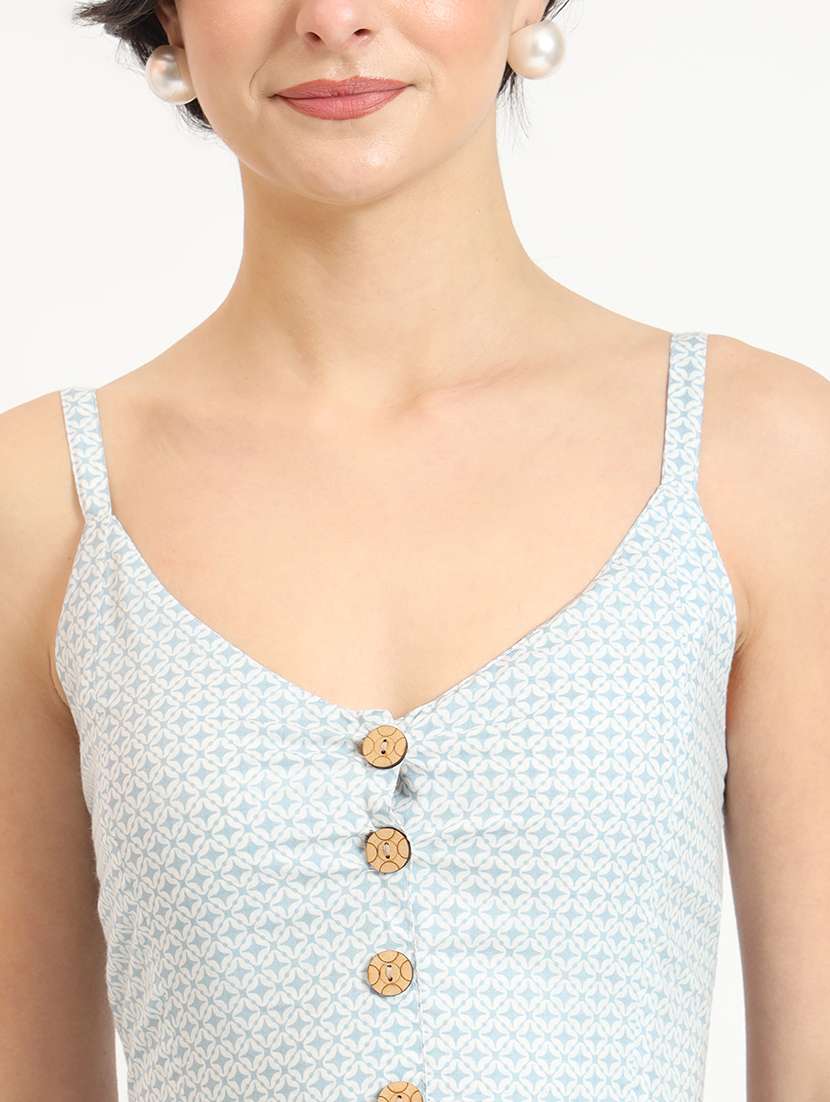 women printed a-line dress - 21743680 - Standard Image - 5