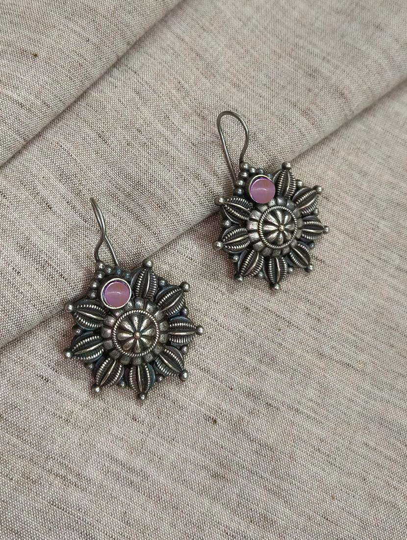 women silver brass drop earrings - 21743742 - Zoom Image - 0