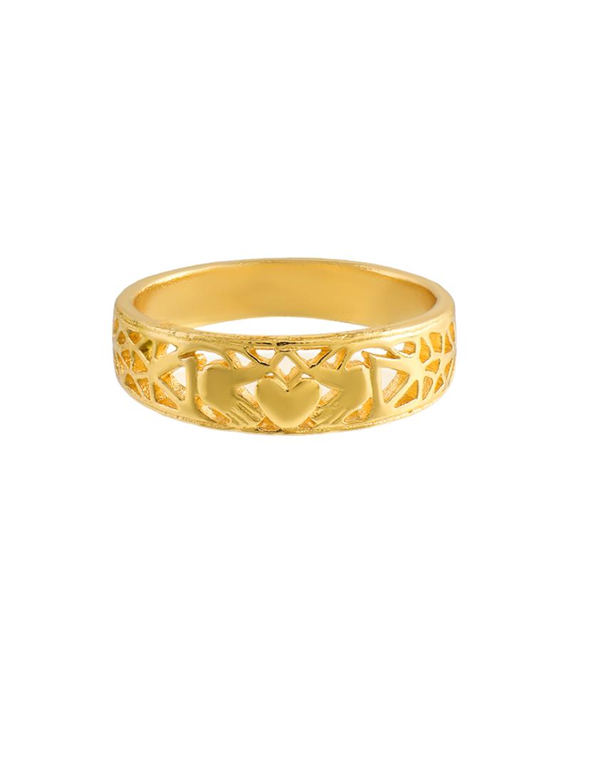men gold brass finger ring - 21743887 - Zoom Image - 0