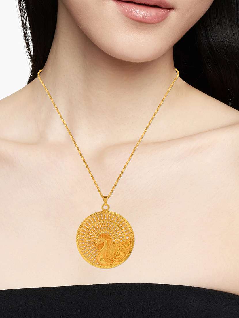 wpmen gold brass pendant - 21743908 -  Standard Image - 3