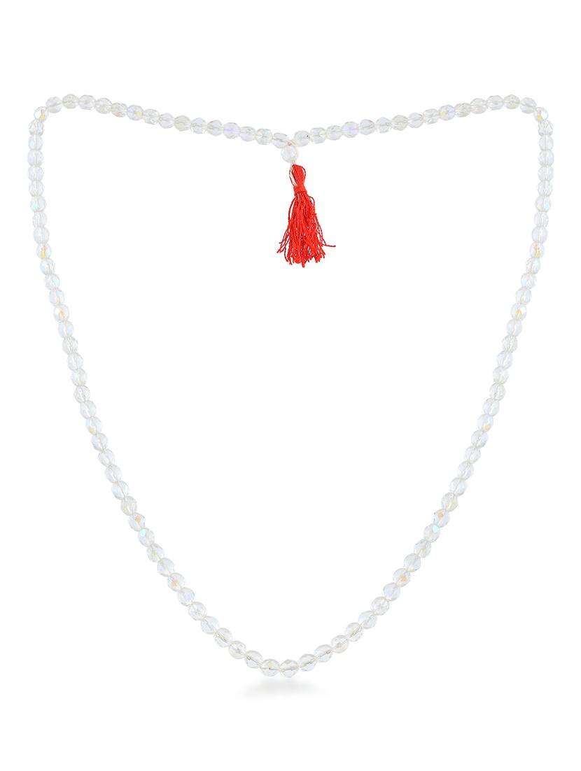 women white crystal chain necklace - 21743911 - Standard Image - 3