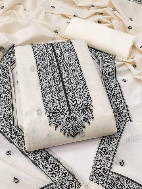 women self design unstitched suit set with dupatta - 21744033 - Standard Image - 0