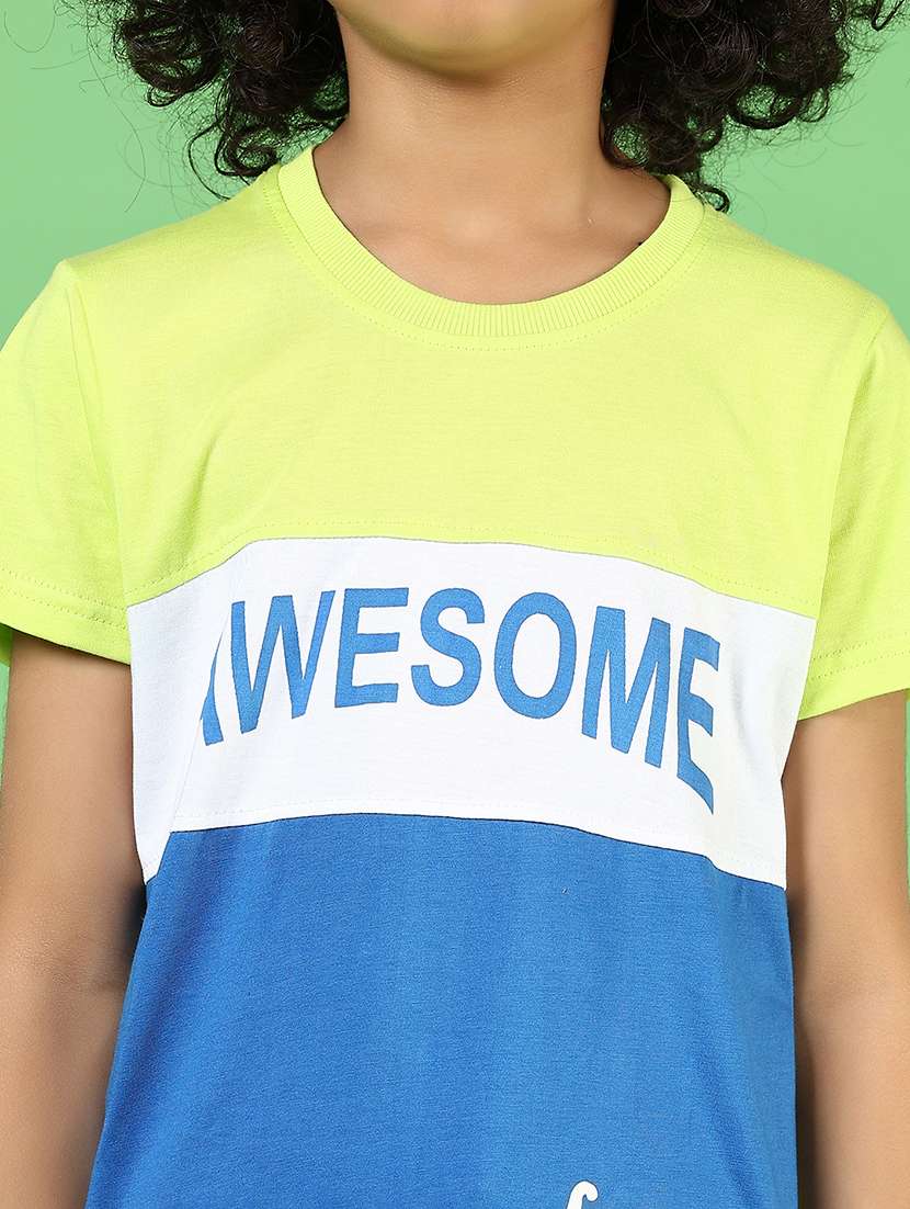 light green cotton single jersey tshirt - 21744139 - Standard Image - 3