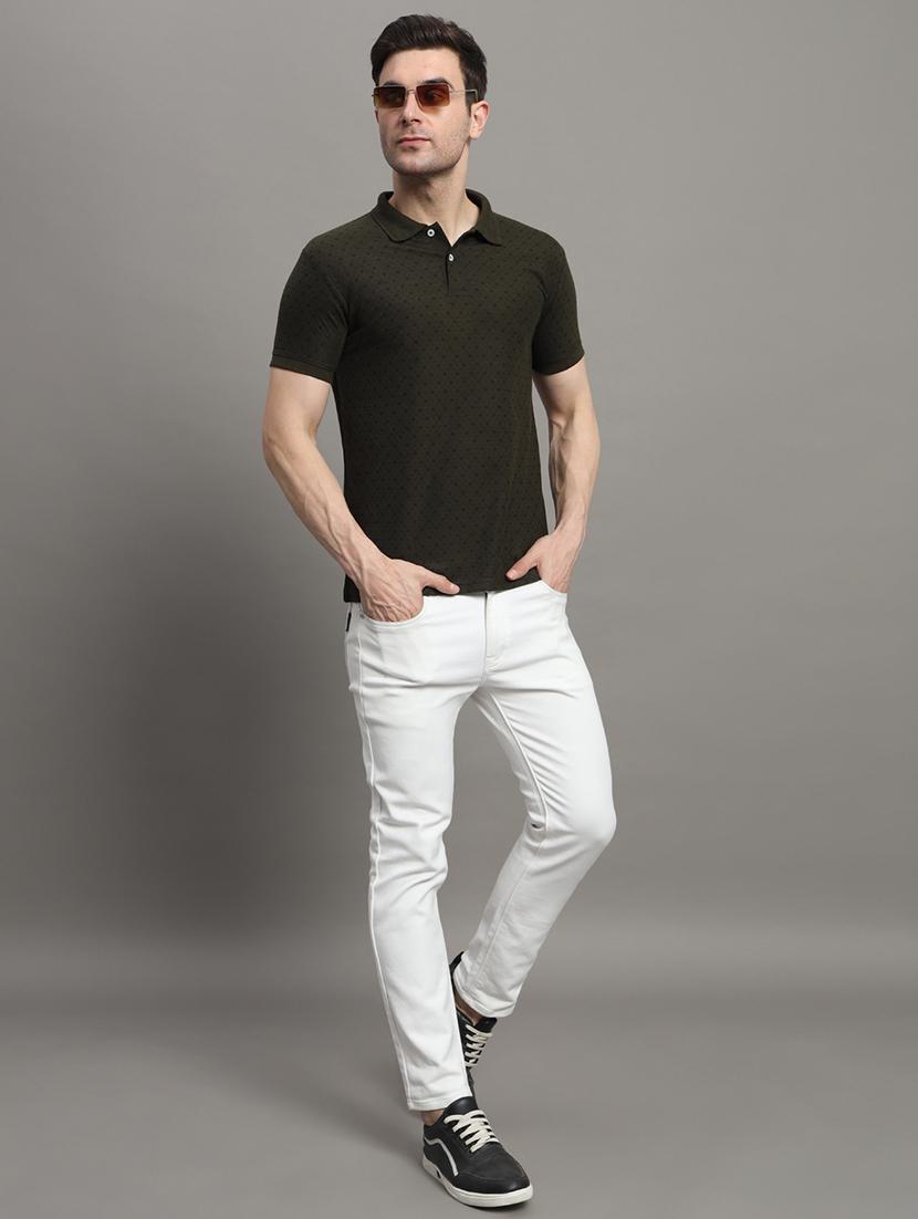 men short sleeves printed polo t-shirt - 21745848 - Standard Image - 3