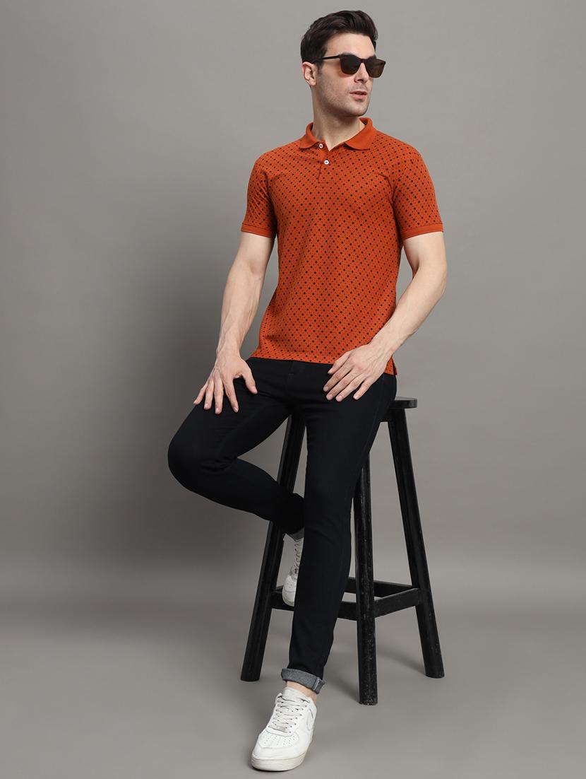 men short sleeves printed polo t-shirt - 21745851 - Standard Image - 3
