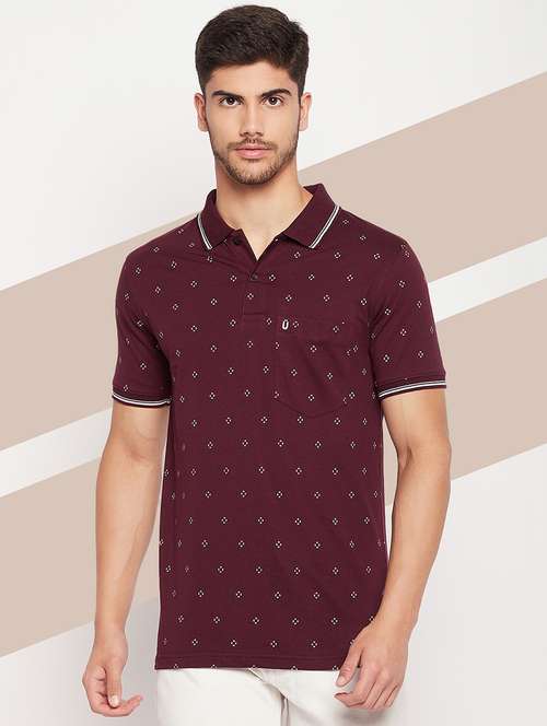 men short sleeves printed polo t-shirt - 21746011 - Standard Image - 0