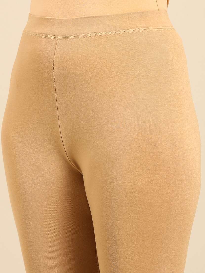 women solid mid rise cycling shorts - 21746317 - Standard Image - 5