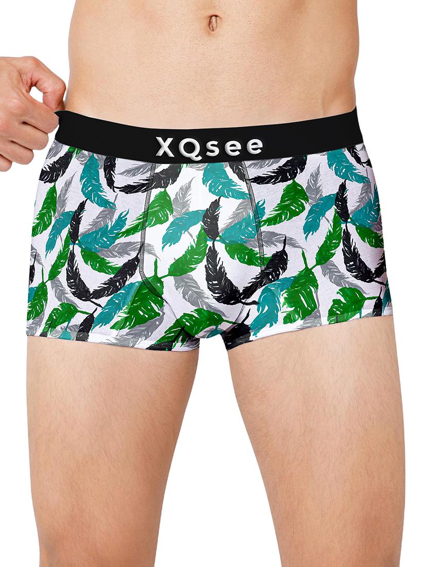 men green printed trunks - 21746478 - Zoom Image - 0
