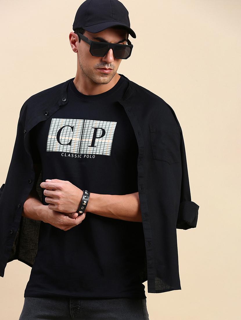 men printed round neck t-shirt - 21746587 - Standard Image - 3