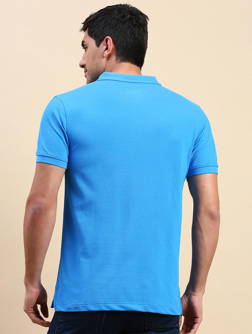 men solid short sleeves polo t-shirt - 21746589 - Standard Image - 3