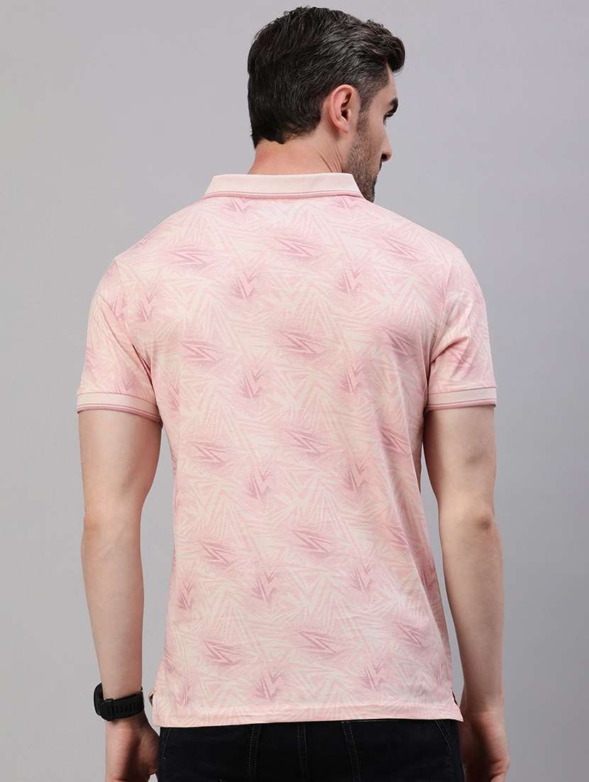 men short sleeves printed polo t-shirt - 21746614 -  Standard Image - 3