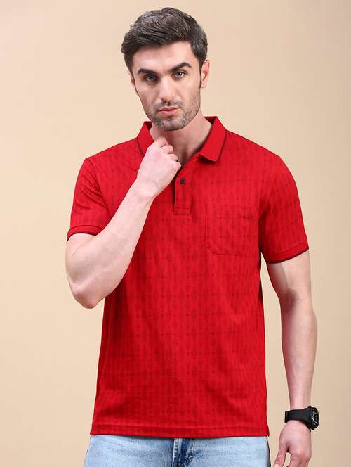 men short sleeves printed polo t-shirt - 21746618 - Standard Image - 0