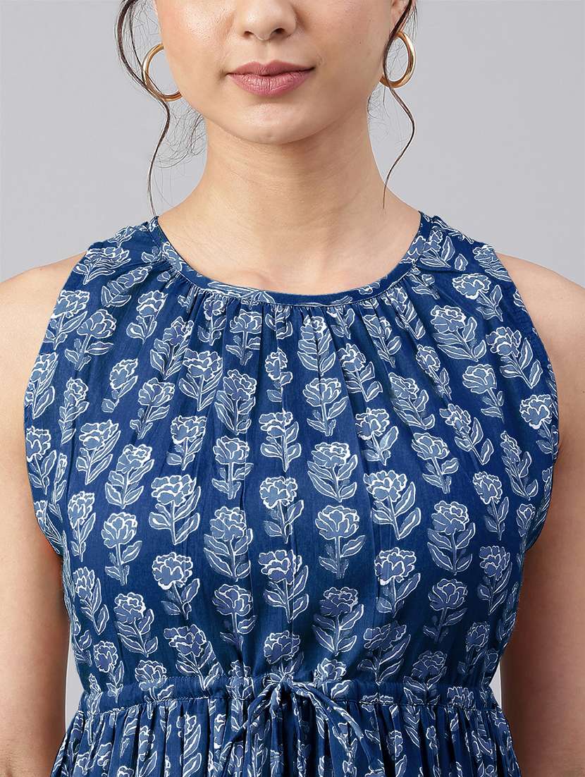 women floral print tiered dress - 21746681 -  Standard Image - 5