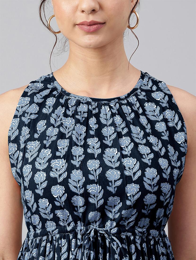 women floral print tiered dress - 21746682 - Standard Image - 5