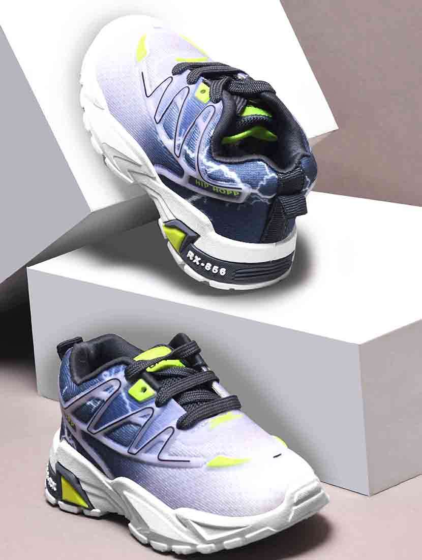 kids lace up sports shoes