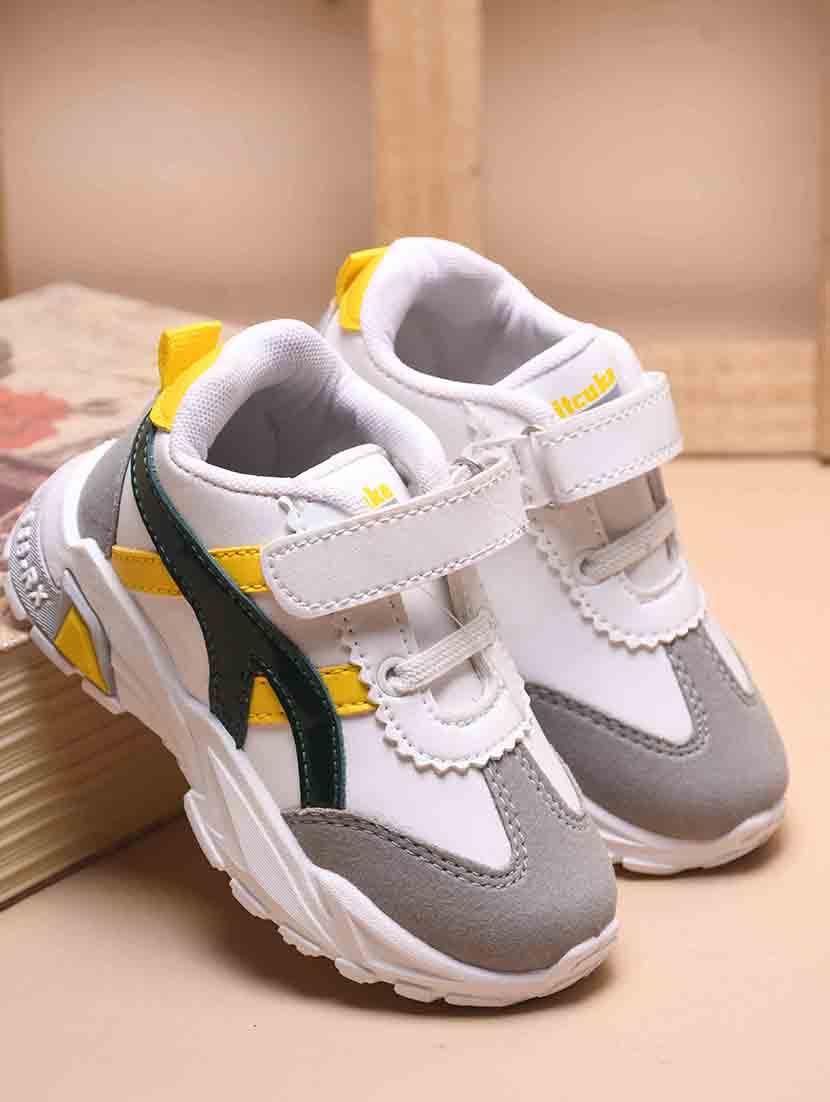 kids color block velcro shoes - 21746906 -  Zoom Image - 0