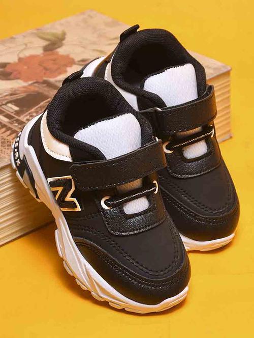 kids solid velcro shoes - 21746910 - Standard Image - 0