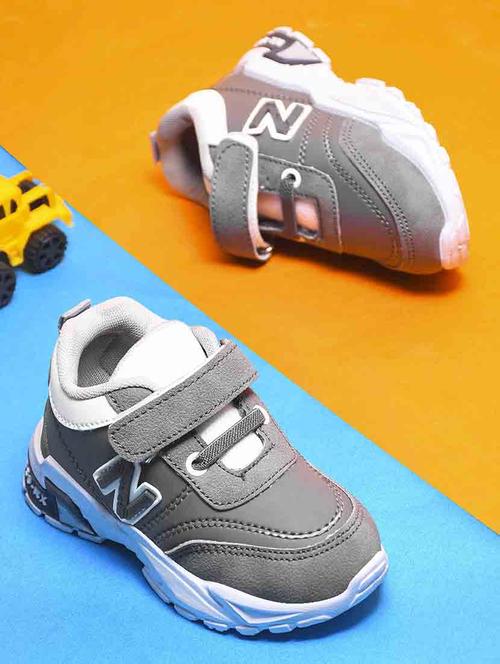 kids solid velcro shoes - 21746911 -  Standard Image - 0