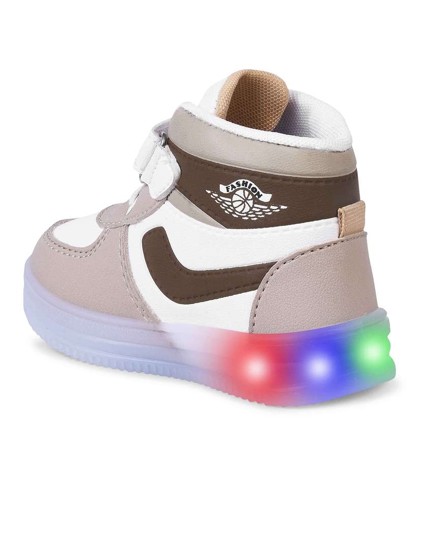 kids ankle length velcro shoes - 21746924 - Standard Image - 3