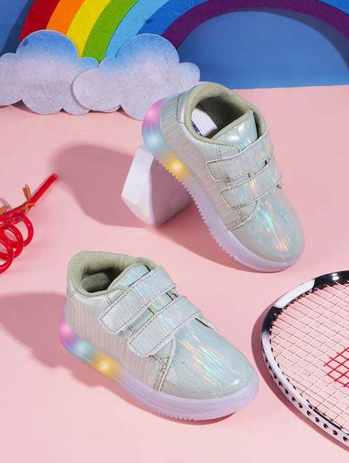 kids led shoes with velcro closure  - 21746926 -  Standard Image - 0