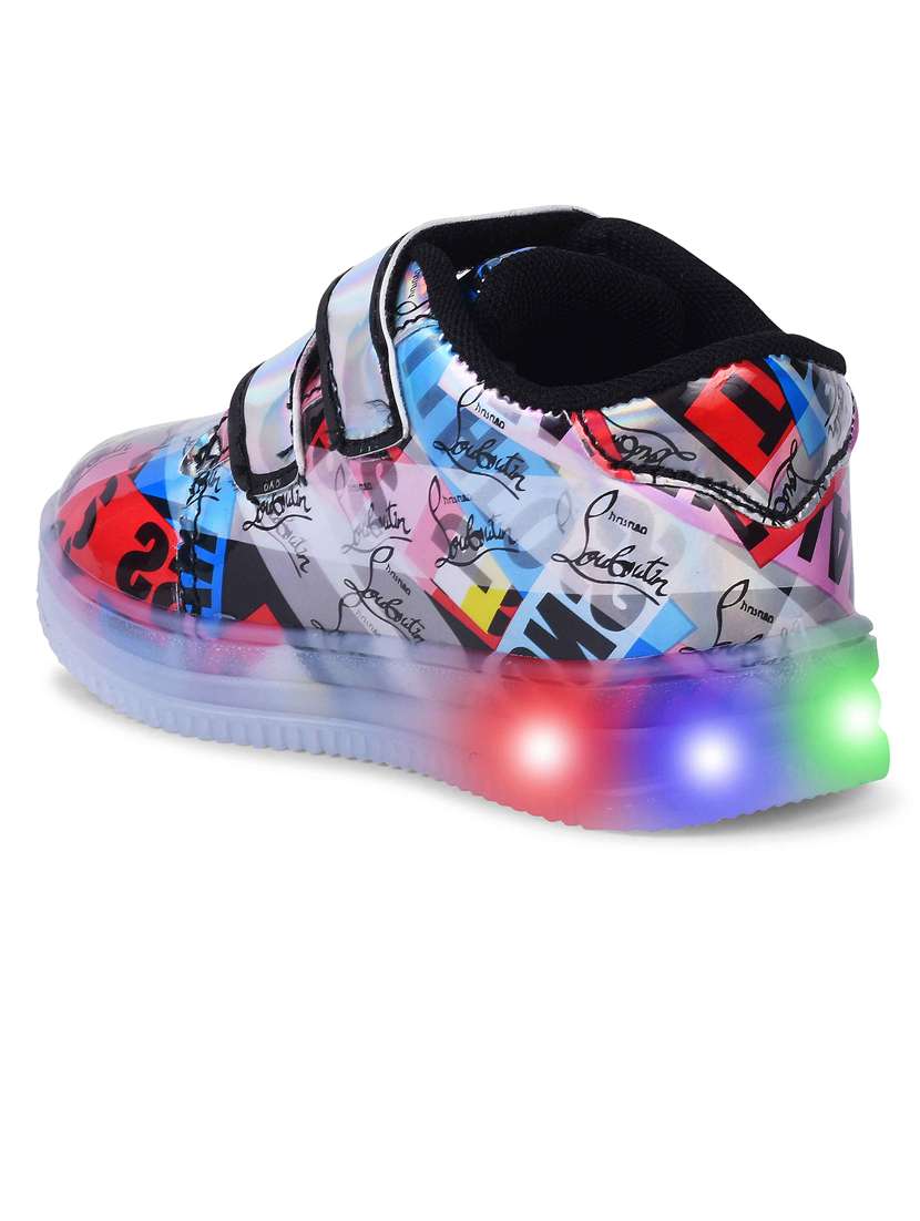 kids led shoes with velcro closure  - 21746930 -  Standard Image - 3
