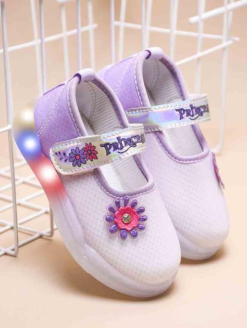 girls printed slip on velcro sandal - 21746939 - Standard Image - 0