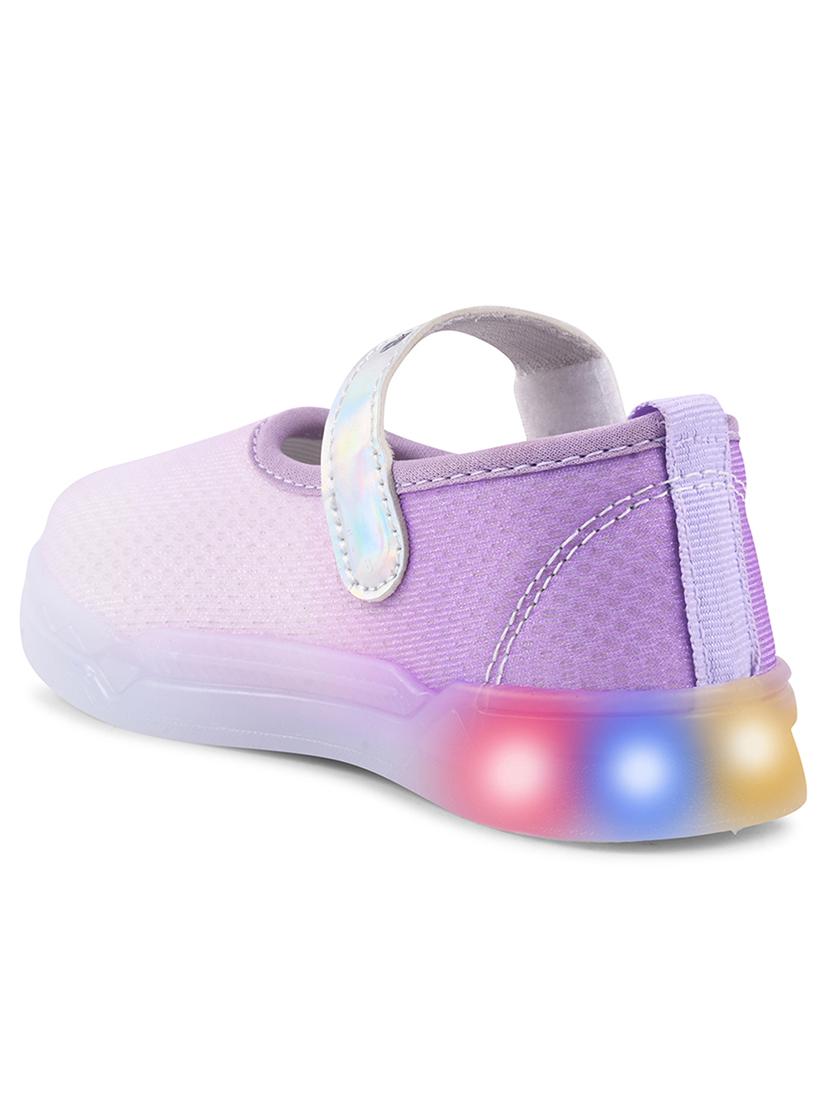 girls printed slip on velcro sandal - 21746939 - Standard Image - 3