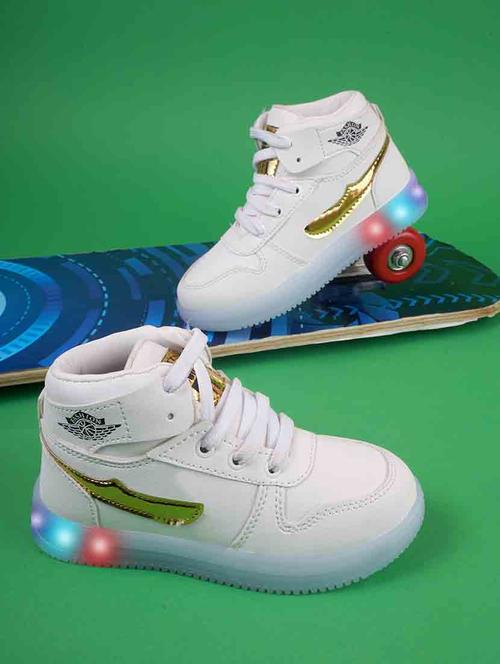 kids ankle length velcro shoes - 21746941 -  Standard Image - 0
