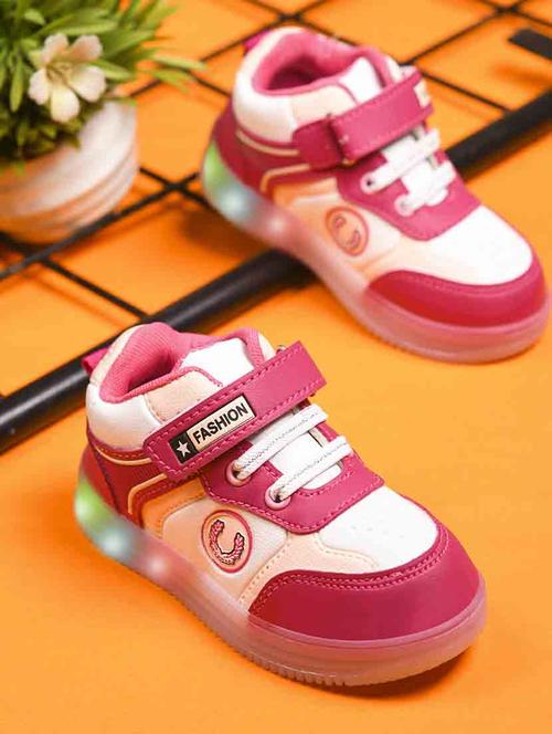 kids led shoes with velcro closure - 21746944 - Standard Image - 0