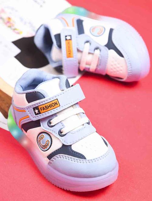 kids led shoes with velcro closure - 21746945 - Standard Image - 0