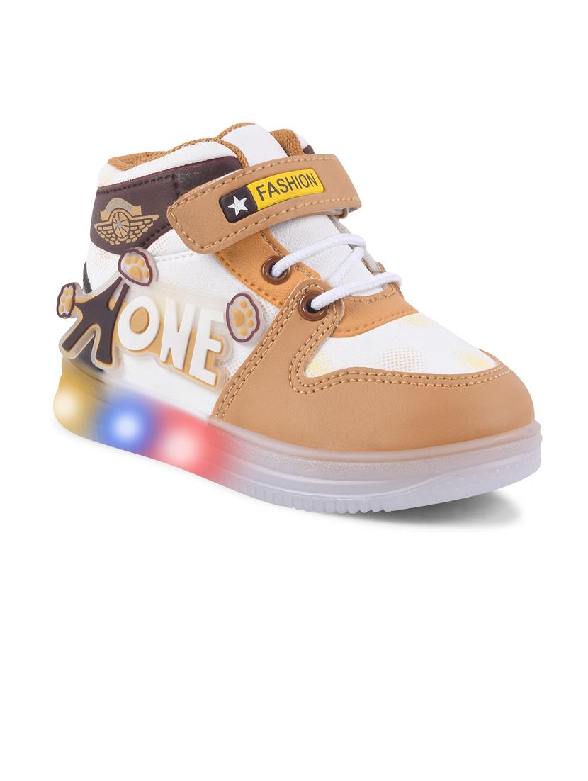 kids led shoes with velcro closure - 21746946 - Standard Image - 3