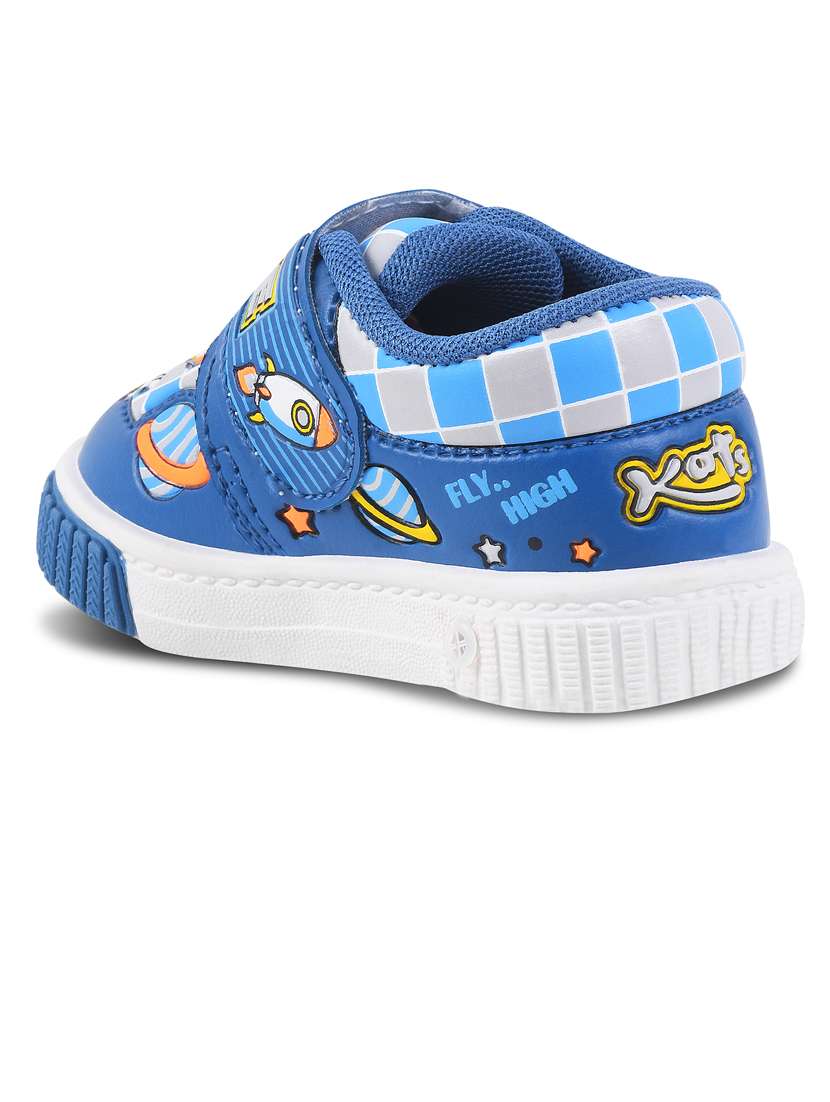 kids graphic print velcro sneaker - 21746985 -  Standard Image - 3