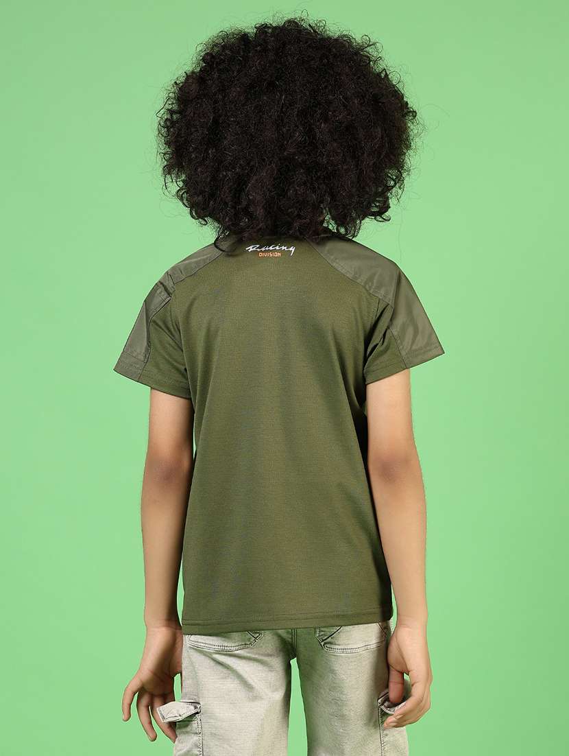 boys printed short sleeve regular fit t-shirt - 21747503 -  Standard Image - 3