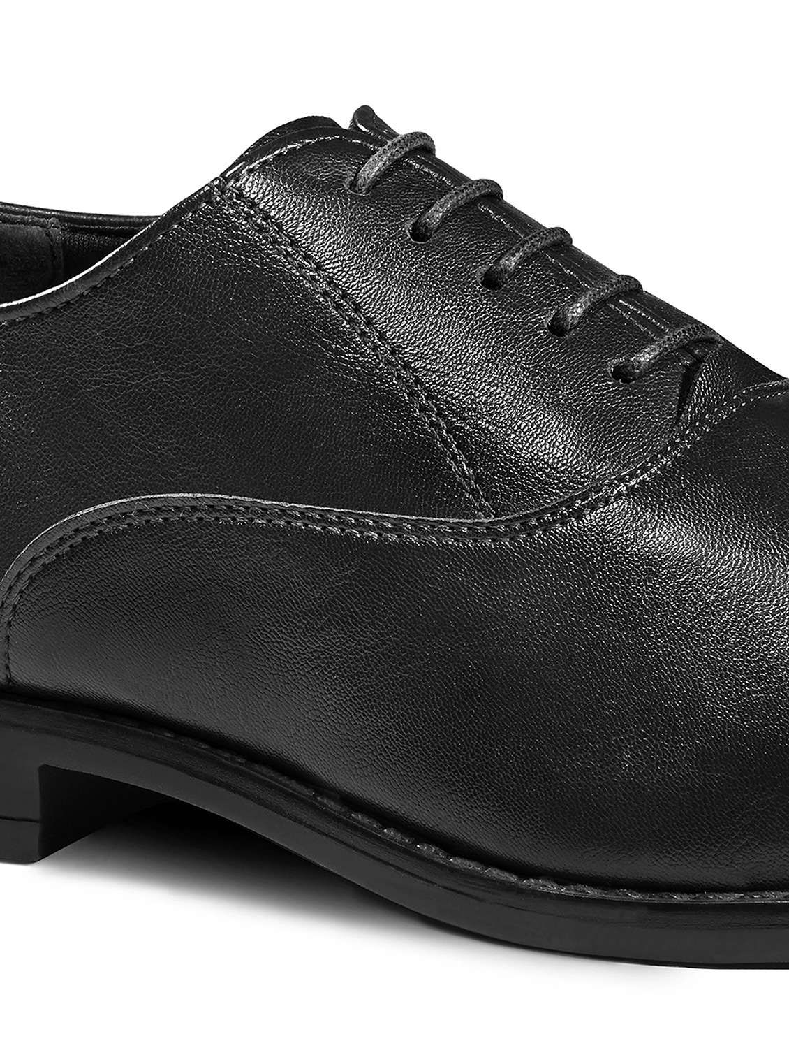 Men Solid Lace-up Oxfords - 21748063 -  Standard Image - 3